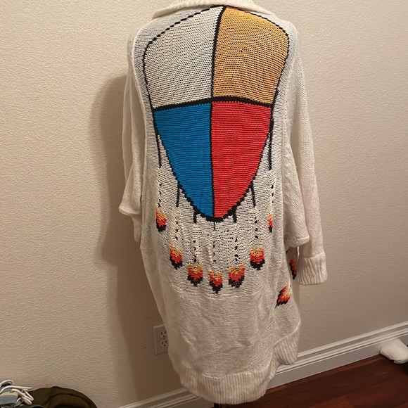 COPY - Wildfox cream oversized cardigan - Picture 2 of 2